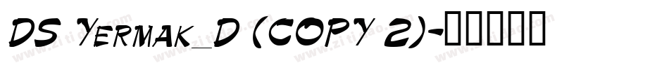 DS Yermak_D (COPY 2)字体转换